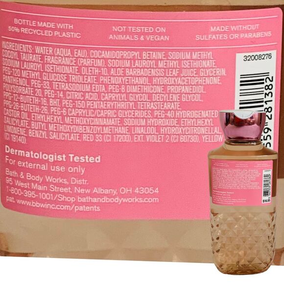 Bath & Body Works Gingham Gorgeous Luxurious Sent Shower Gel Body Wash 10 fl oz - Picture 2 of 3